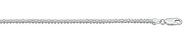 2.5mm Silver Popcorn Chain