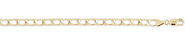 4mm Square Curb Bracelet