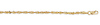 3mm 14K Gold Singapore Chain