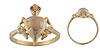 Tri Color Turtle Ring
