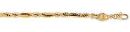 4mm 14K Gold Milano Rope Chain