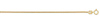 0.8mm Box Link Lite 18K Yellow Gold Chain Necklace