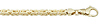 4.5mm 14K Gold Byzantine Chain