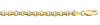4mm 14K Gold Rolo Link Chain