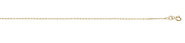 18K Mini Micro Link Chain