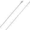 Platinum Micro Rolo Link Chain