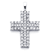 14k Diamond Cross (0.92 ctw)