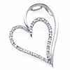 14K Heart Pendant (0.15 ctw)
