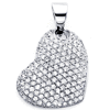 14K Diamond Stone Heart (0.65 ctw)