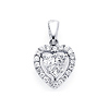 18K Diamond Heart Pendant (0.37 ctw)