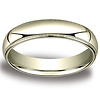 5mm Benchmark Yellow Gold Comfort Fit Milgrain Band