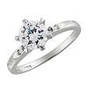 Diamond CZ Promise Ring