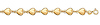 Hollow Heart Charm Bracelet