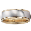 8mm Two Tone Satin Comfort Fit Band