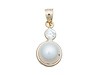 Pearl CZ Charm