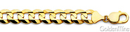 9.5mm 14K Gold Curb Link Chain (Cuban Link)