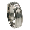 7mm Carved Titanium Ring