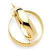 Bangle Hoop Earrings