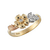 Flower CZ Ring