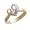 Heart CZ Promise Ring
