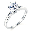 Diamond CZ Promise Ring