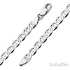 6.5mm Mariner Silver Bracelet