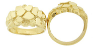 Men's Nugget Ring