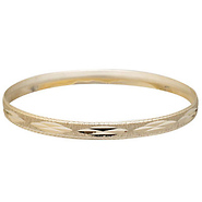 14k Gold Bangle