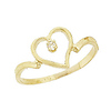 Heart CZ Promise Ring
