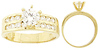Double Channel CZ Solitaire