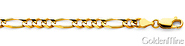 5mm Figaro Bracelet