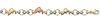 CZ Two Tone Dolphin Bracelet