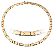 14k gold stampato necklace