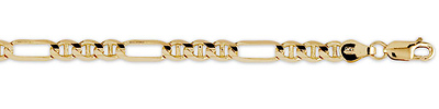 5mm Figamariner Gold Bracelet