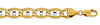11mm White Pave Mariner Gold Bracelet