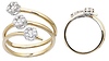 Diamond Flower Ring