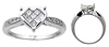 Diamond Heart Ring
