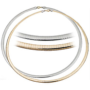 4mm Reversible Omega Necklace