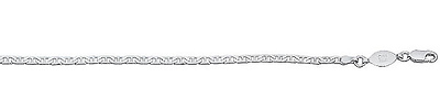 2.5mm  Mariner Silver Bracelet