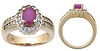 Ruby and Diamond Ring