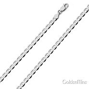 4mm Mariner Silver Bracelet