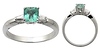 18kt Emerald Ring