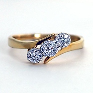 Diamond Flower Ring
