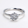 Diamond Flower Ring