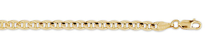 4.5mm 14K Gold Mariner Chain