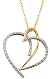Diamond Heart Pendant