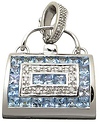 Topaz and Diamond Purse Locket