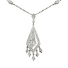 Round Diamond Necklace