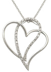 Diamond Heart Pendant