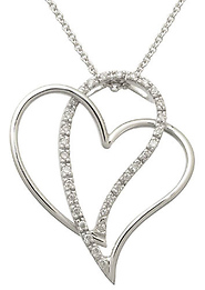 Diamond Heart Pendant